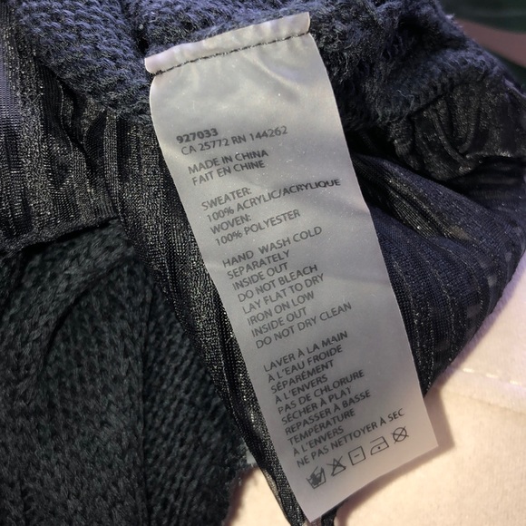 Dex sweater tank with sheer trim detail - Picture 8 of 8